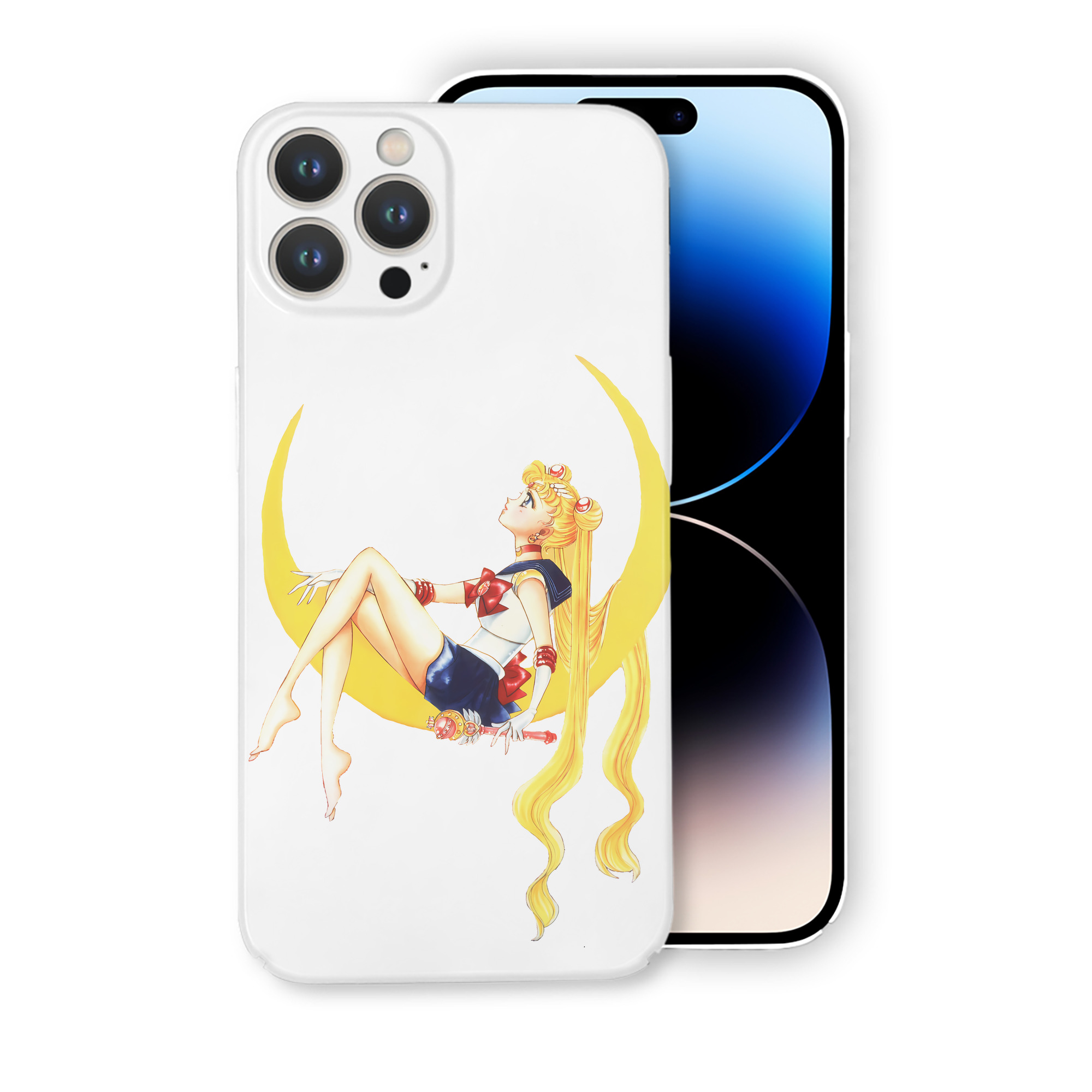（画像用） 美少女戦士セーラームーン 月野 うさぎ つきの うさぎ Sailor Moon Tsukino Usagi 【iPhone 14シリーズ対応】ハードケース
